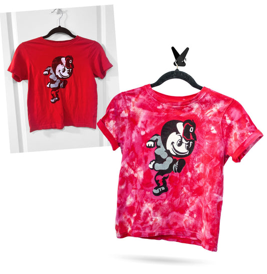 Ohio State Buckeye | Upcycled + T-Shirt Restoration Shirts & Tops Lara Dee Artistry