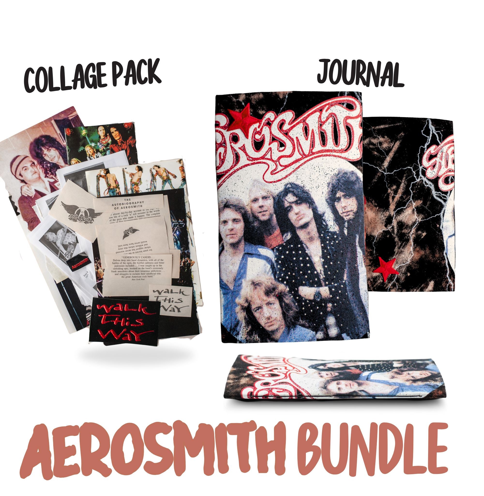 Aerosmith Journal Bundle Bundle Lara Dee Artistry 