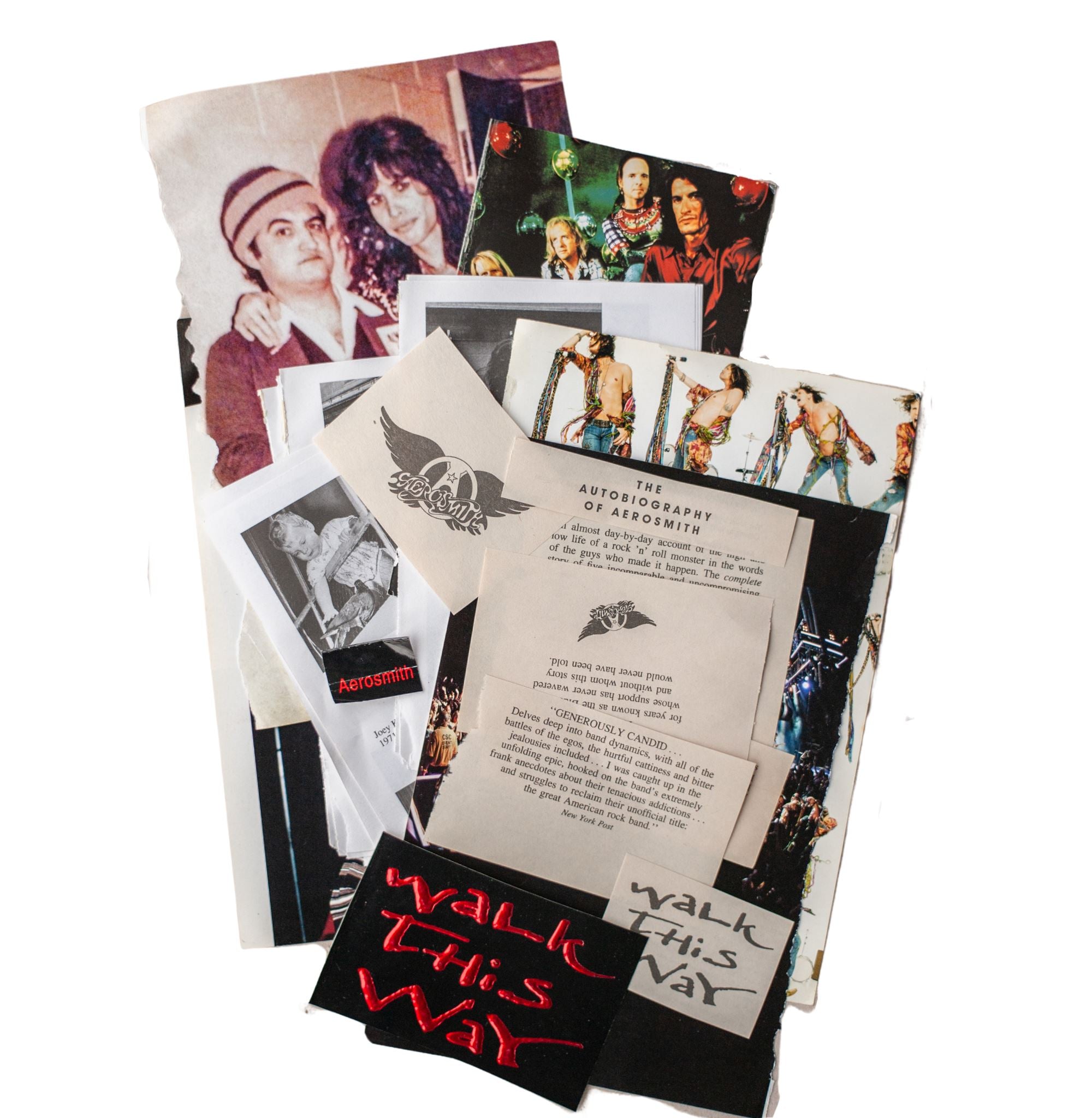 Aerosmith Journal Pack Collage Pack Lara Dee Artistry 