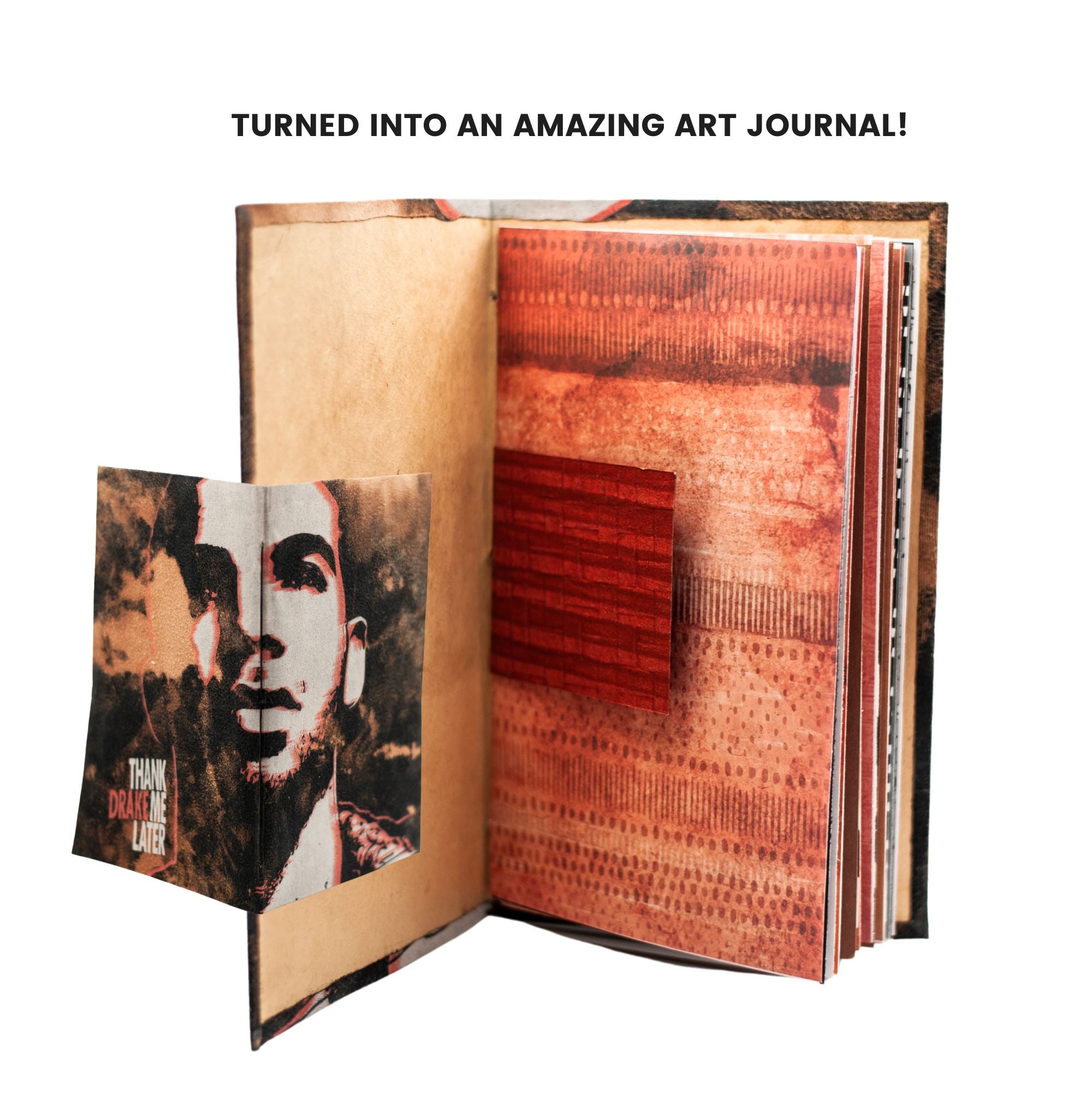 Upcycled Tee Art Journal Journal Lara Dee Artistry