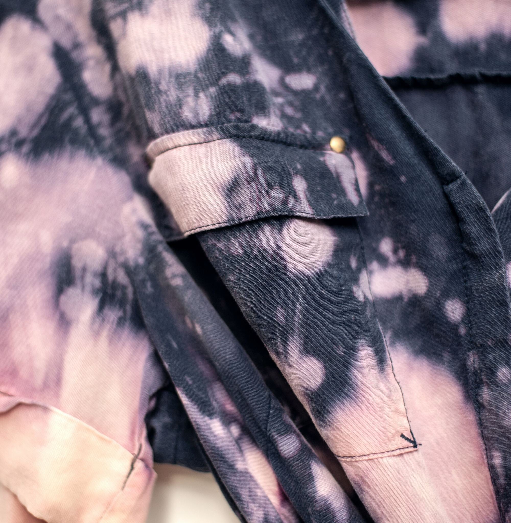 Bleached Top Shirts & Tops Lara Dee Artistry