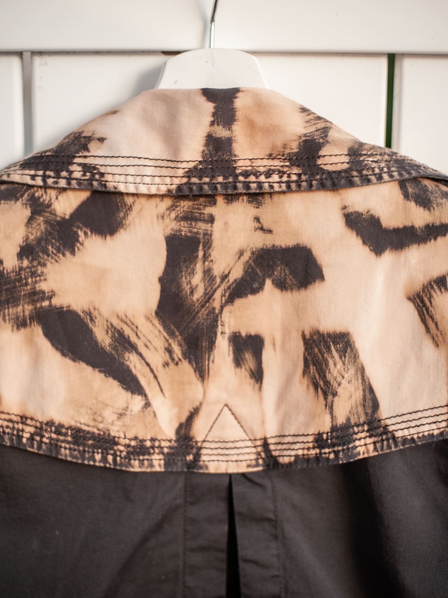 Rework City Brush Art Jacket Coats & Jackets Lara Dee Artistry 