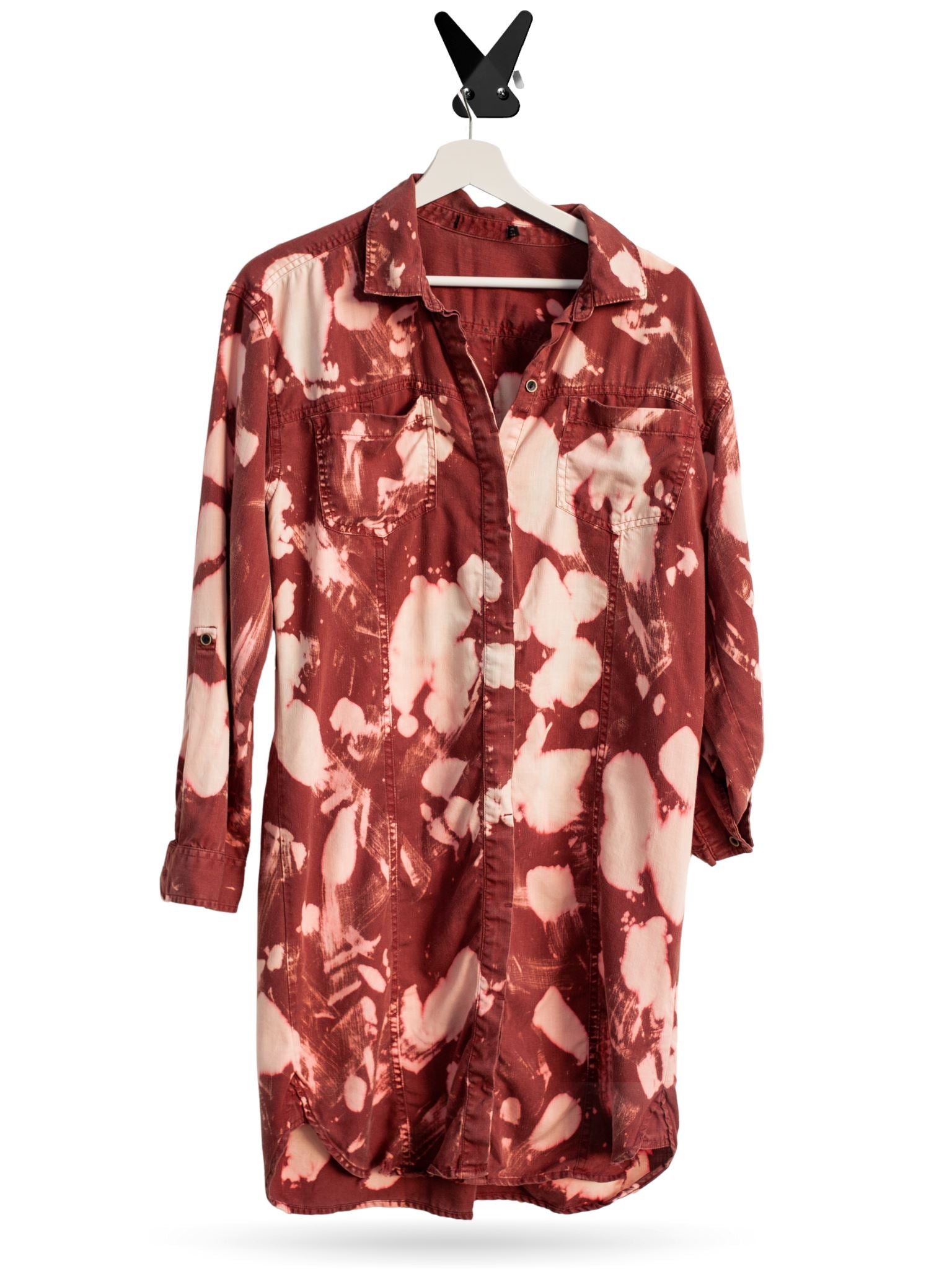 Rework Phoenix Cow Print Duster Shirts & Tops Lara Dee Artistry 