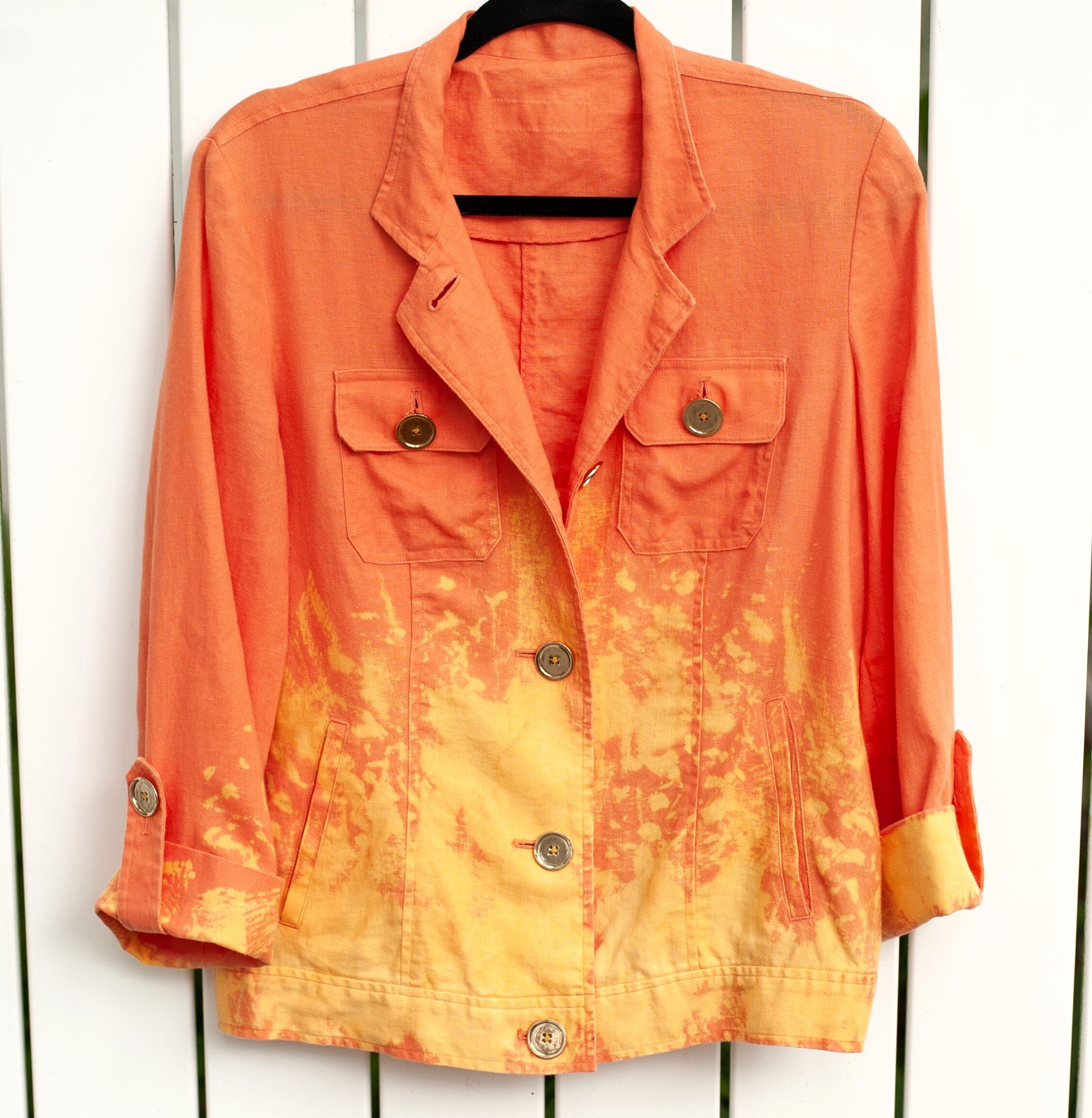 Bleached Jacket Coats & Jackets Lara Dee Artistry