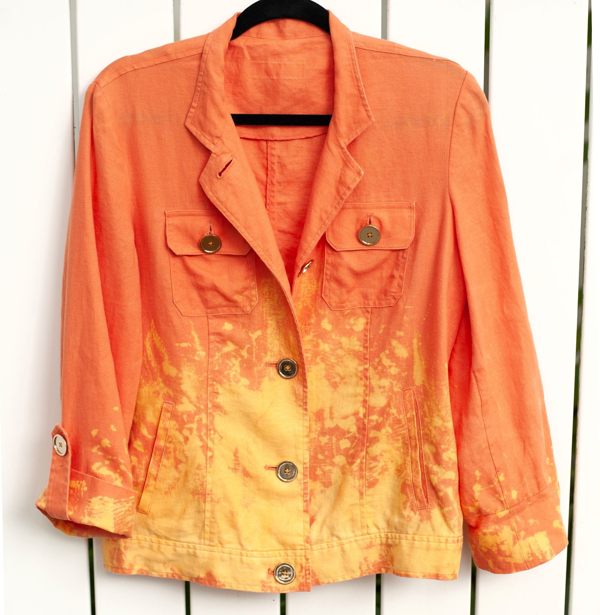 Bleached Jacket Coats & Jackets Lara Dee Artistry